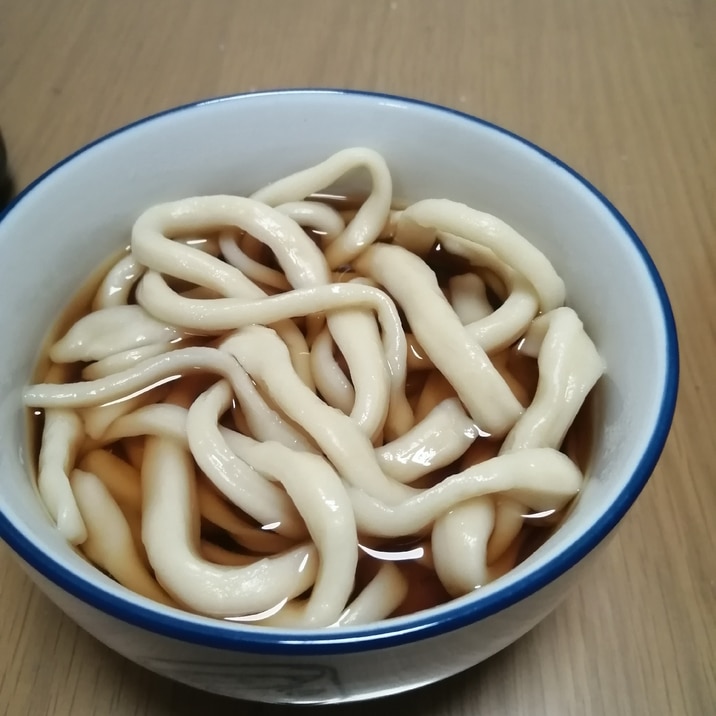 太い手打ちうどん